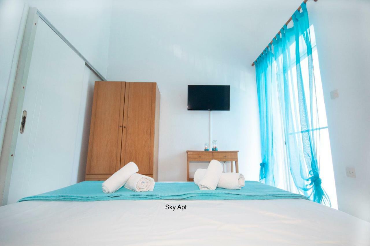 Aello Sea-Seafront Apartments Skála Foúrkas Exteriér fotografie