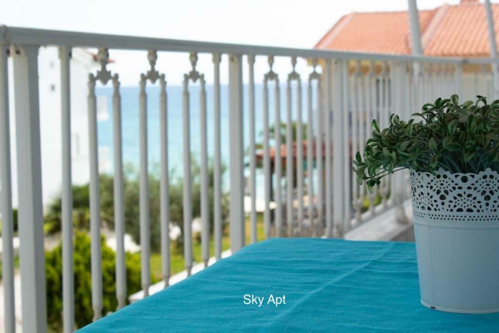 Aello Sea-Seafront Apartments Skála Foúrkas Exteriér fotografie